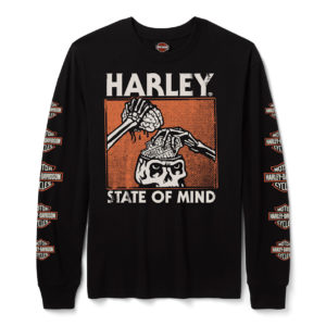 T-shirt H-D State of Mind à manches longues pour hommes