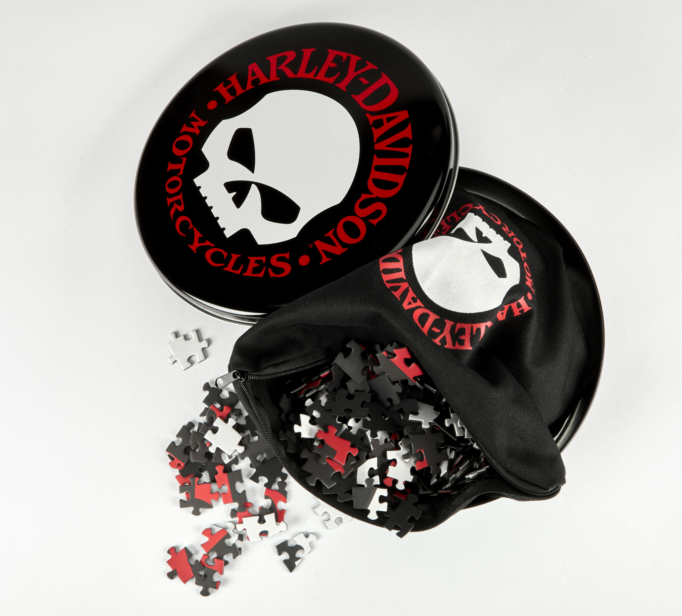 Édition spéciale : Puzzle HD Willie G Skull dans une boîte en métal collector
