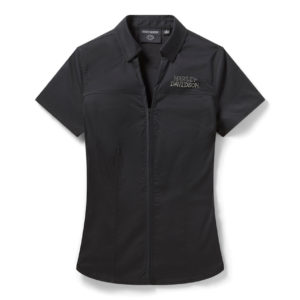 Chemise Willie G Bling Garage pour femmes - Harley Black