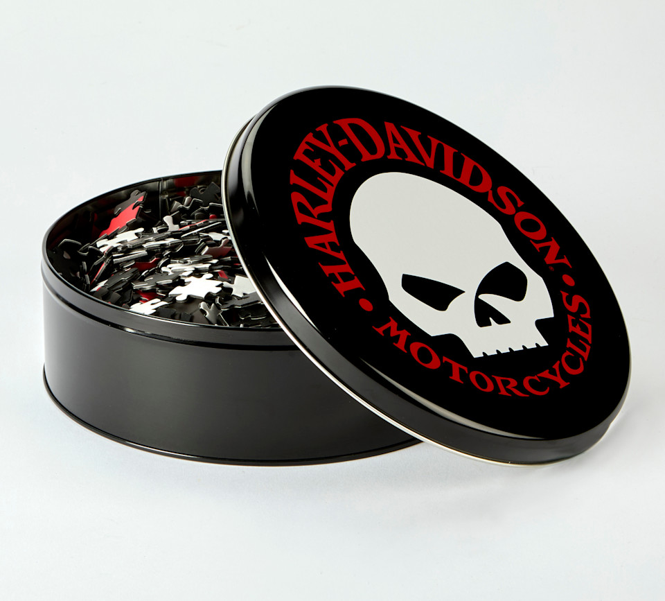 Édition spéciale : Puzzle HD Willie G Skull dans une boîte en métal collector – Image 2