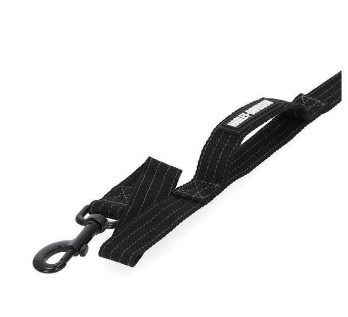 Laisse noire pour chien Harley-Davidson – Image 2
