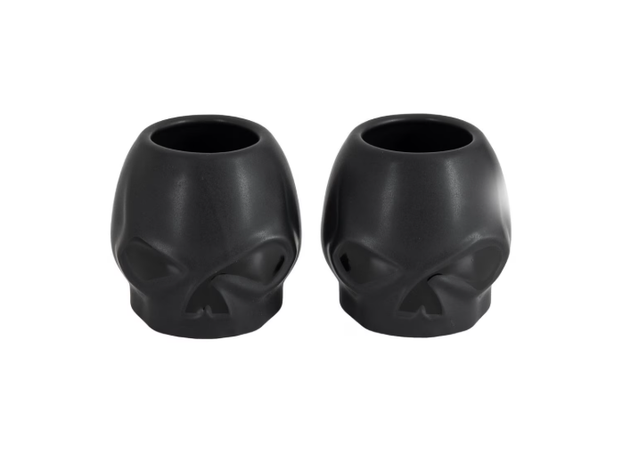 Coffret de verres à shot sculptés en forme de crâne Willie G. – Image 2