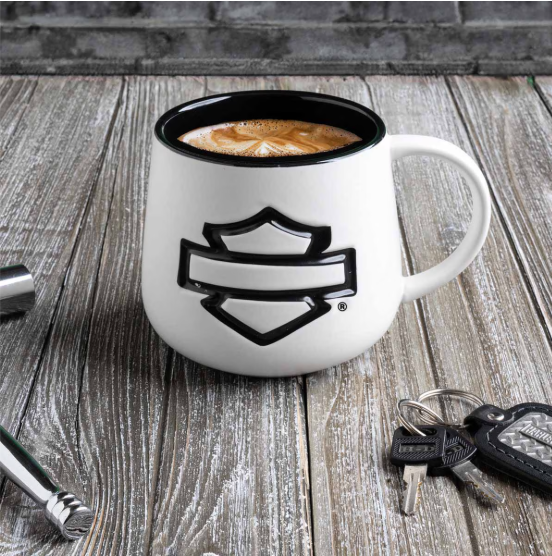 Mug Open Bar & Shield - Blanc – Image 3