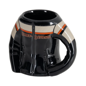 Mug sculpté en forme de veste en cuir pour femme