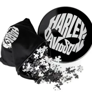 Édition spéciale :  Puzzle HD Willie G Skull noir dans une boîte en métal collector