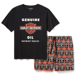 Ensemble pyjama Oil Can Bar & Shield pour hommes