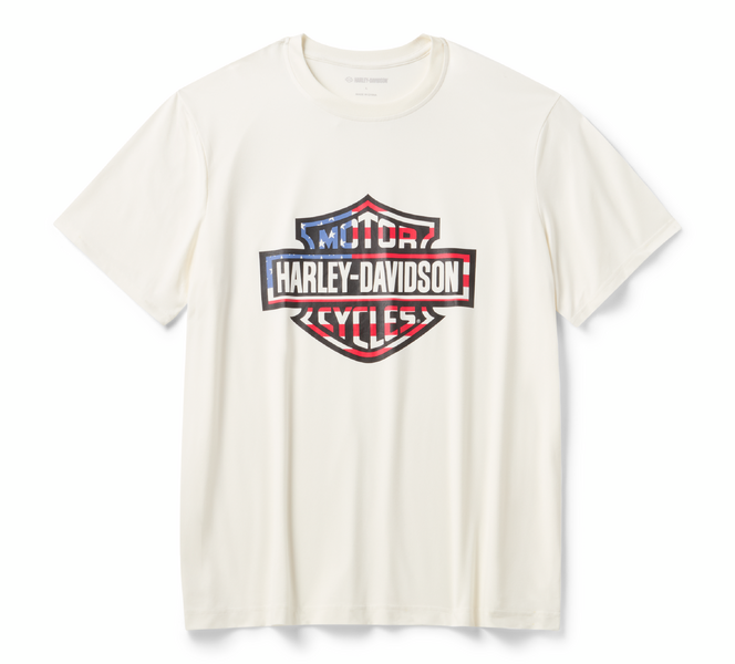 T-shirt Stars & Stripes pour hommes - Cloud Dancer