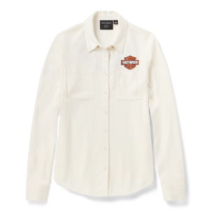 Chemise à boutons sur le devant, de style ailé , pour femmes
