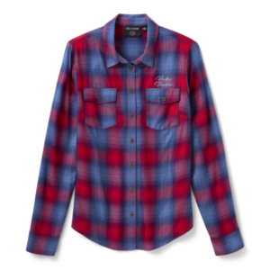 Chemise à carreaux pour femme