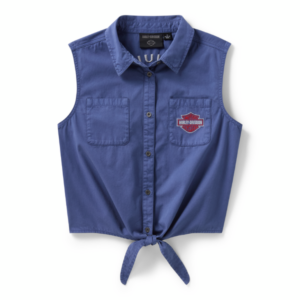 Chemisette sans manches pour femme