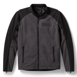 Blouson de moto à couche extérieure souple Willie G Skull pour hommes