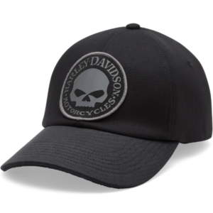 Casquette Willie G Skull Softail Stretch Fit pour homme