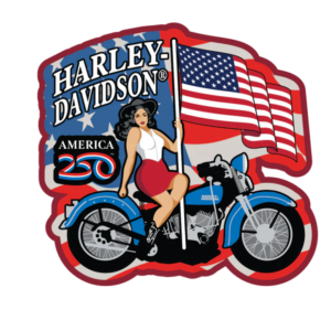 Écusson pin-up des années 80