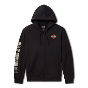 ÉDITION SPECIALE : Sweat à capuche zippé H-D Route 66 Anniversary en polaire