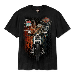 ÉDITION SPECIALE : T-shirt H-D Route 66 Anniversary à manches courtes pour hommes