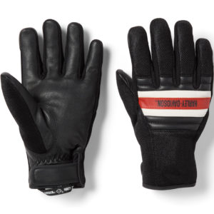 Gants de moto H-D Trenton en maille pour hommes