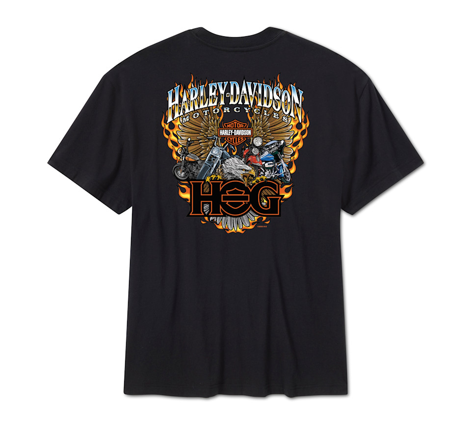 T-shirt à manches courtes Full Throttle Freedom HOG pour hommes – Image 2
