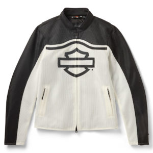 Blouson de moto H-D en maille pour femmes