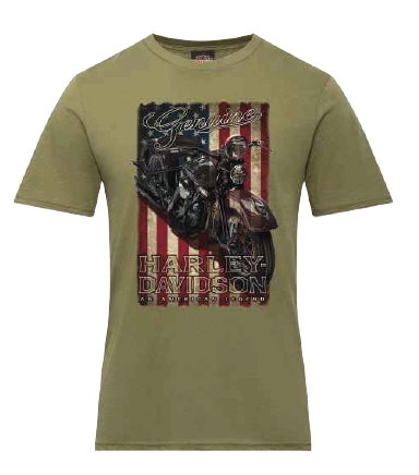 Tee-Shirt de concession Harley-Davidson La Rochelle - AMERICANA