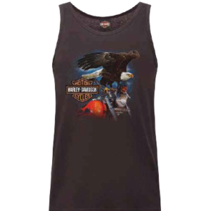 Tee-Shirt sans manches de concession Harley-Davidson La Rochelle - TAKEOFF