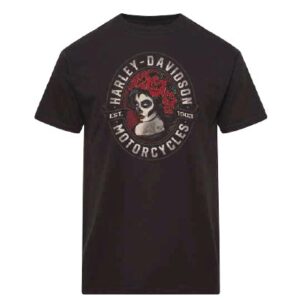 Tee-Shirt de concession Harley-Davidson La Rochelle - CALAVERA