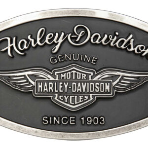 Boucle de ceinture Harley-Davidson® B&S Genuine Wings