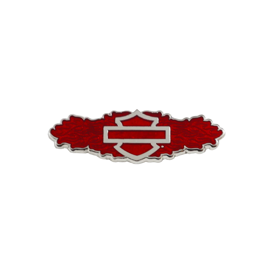 Pin's Red Flame