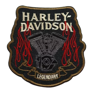 Écusson Moteur Flaming