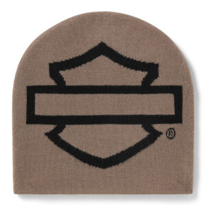 Bonnet Open Bar & Shield pour hommes - Grey