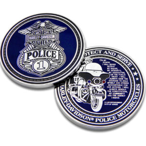 Pièce "Challenge Coin" Harley-Davidson - Police