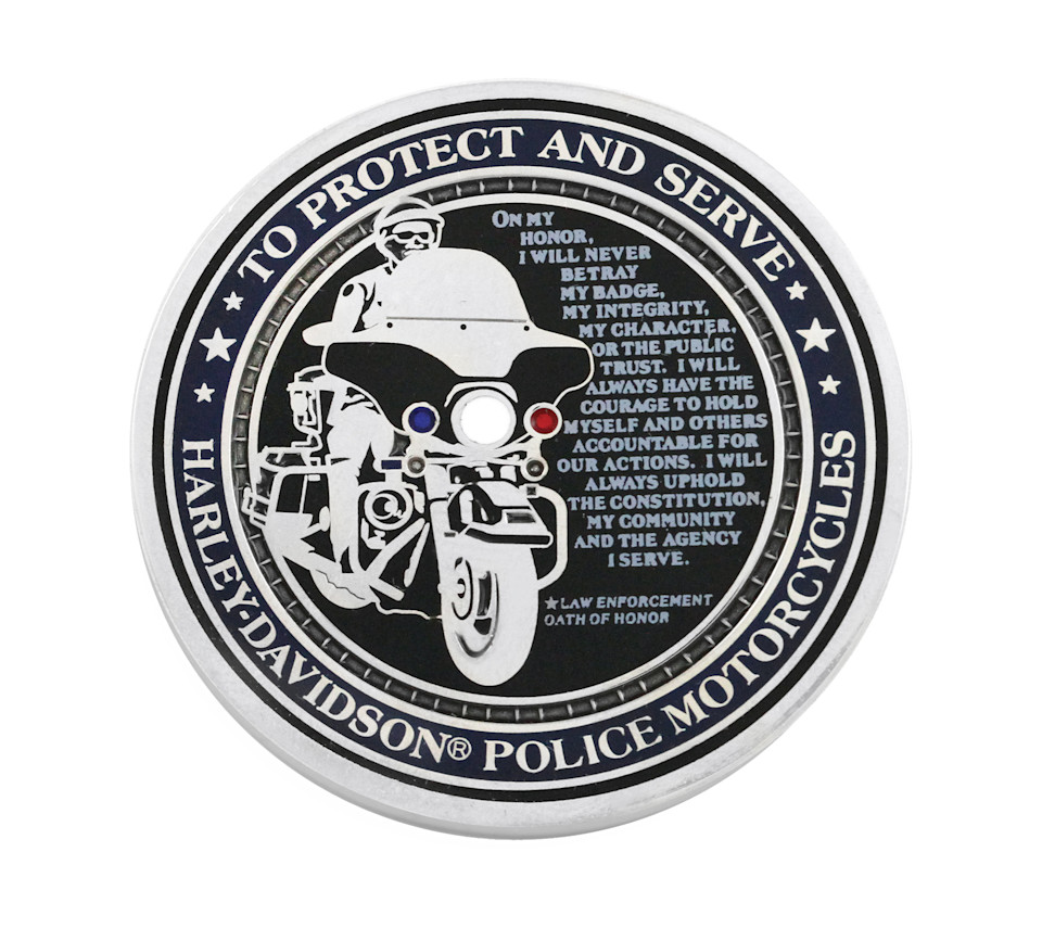 Pièce "Challenge Coin" Harley-Davidson - Police – Image 3