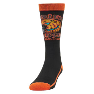Édition Spéciale : Chaussettes montantes « Joyeux Halloween Harley-Ween »