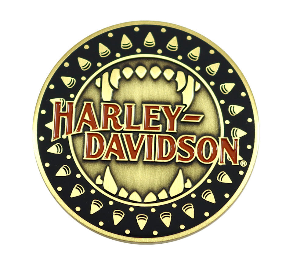 Pièce "Challenge Coin" Harley-Davidson - Hound & Harley – Image 2