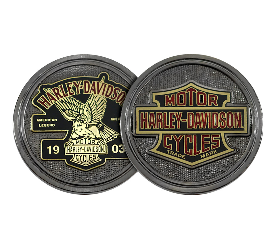 Pièce "Challenge Coin" Harley-Davidson - Iron & Pride