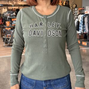Tee-shirt à manches longues pour femme - Green