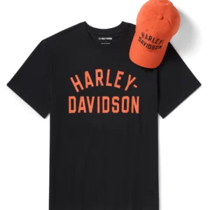 Set t-shirt + casquette homme Harley Davidson