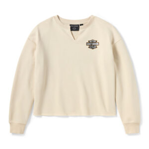 Sweat en polaire Iron Rose pour femmes - Birch