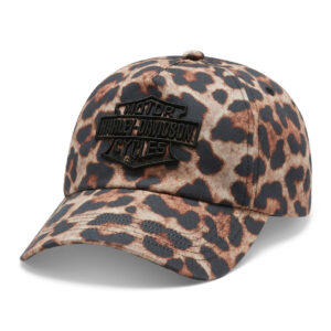 Casquette H-D American Classic Leopard Strapback pour femmes