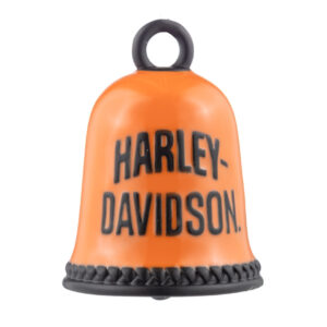 Clochette Harley Davidson Orange and black